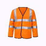 Step Ahead High Visibility Full Sleeve Jerkin EN ISO 20471 – Railway, Construction & Utility Safety Workwear