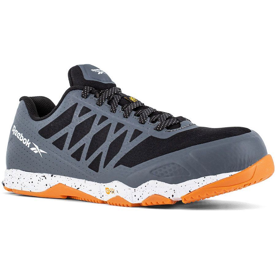 Reebok Speed TR Grey/Black Safety Trainer – S1P Lightweight