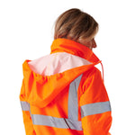 Ladies Kamela Hi-Viz Padded Jacket Class 3