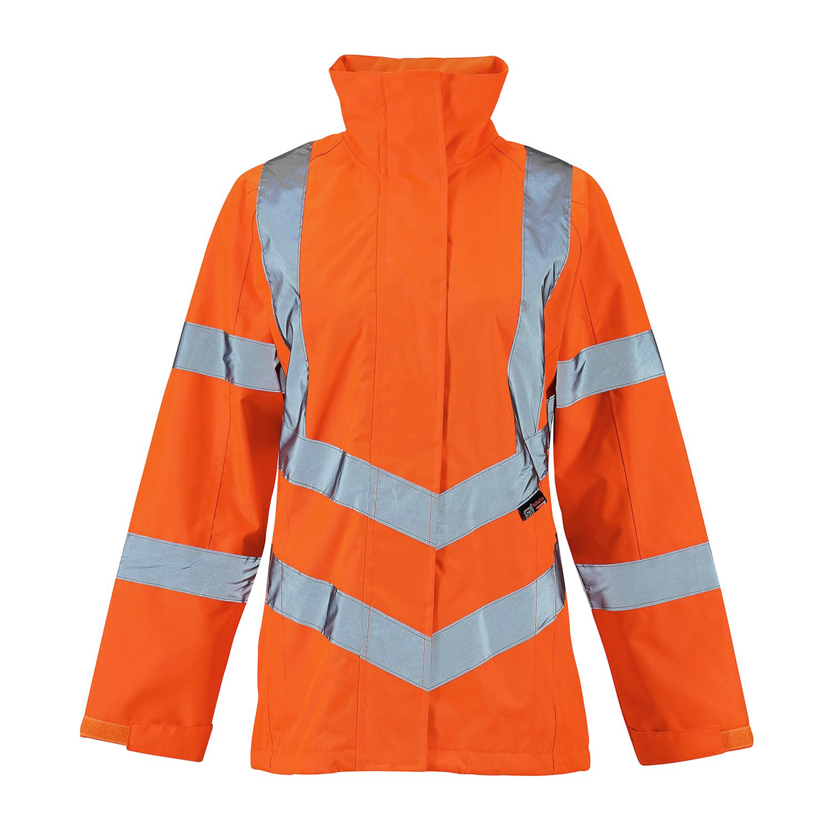 Ladies Sophia Hi-Viz Lightweight orange Jacket Class 3 - High Visibility 