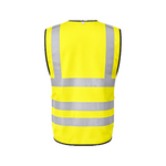 Step Ahead Executive Hi-Vis Vest – EN20471 Certified High Visibility Workwear with Utility Pockets
