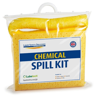 yellow 30 Litre chemical spill response kit