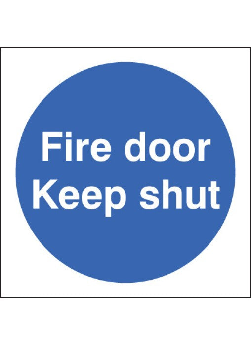 Fire Door - Keep Shut Safety Sign