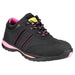 amblers womans pink safety trainer