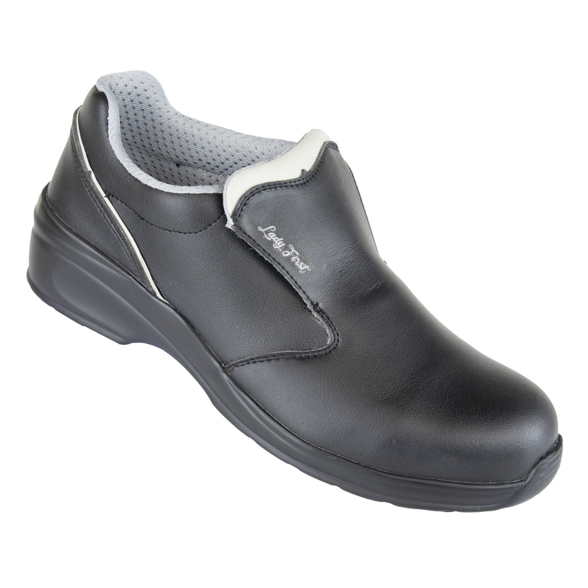 2500 Himalayan Ladies Black Casual Slip on Safety Shoe S2