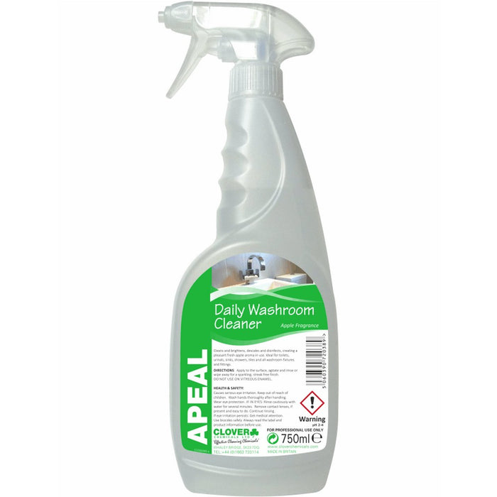 apeal daily washroom cleaner disinfectant spray