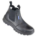 2602 Himalayan Black Leather Safety Dealer chelsea Boot S1P