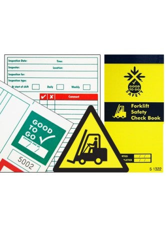 forklift good to go inspection check book