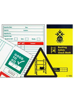 racking good to go inspection check book