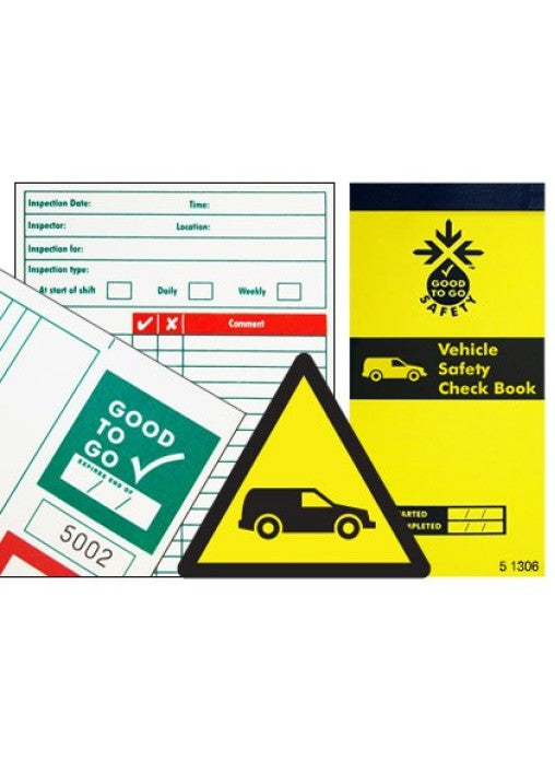 vehicle good to go inspection check book