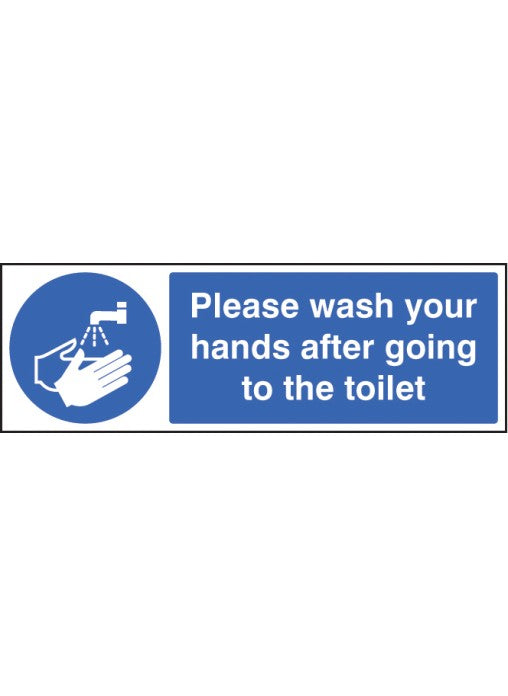 Please Wash Your Hands Safety Sign