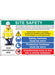 PPE Site Safety Banner with Eyelets - 55119 - Add Your Logo
