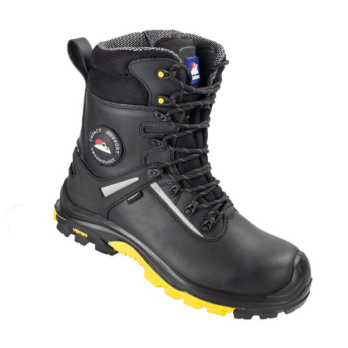 Himalayan 5803 Vibram S3 Black Combat Waterproof Safety Boot with Side Zip