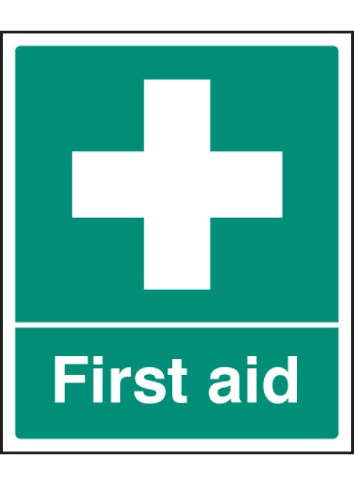 First Aid Safety Sign — GHC (UK) LTD T/A Safety Plus