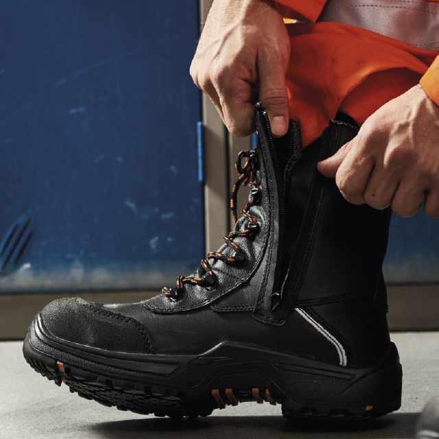 V12 Footwear E1300.01 Defiant IGS Zip Side Safety Boot S3