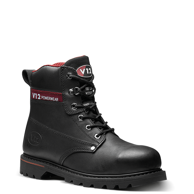 v12 boulder safety boot available in sizes 14, 15 & 16