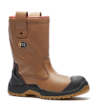 V12 - VR690.01 Grizzly IGS Tan Safety Rigger Boot S3 - Fleece Lined