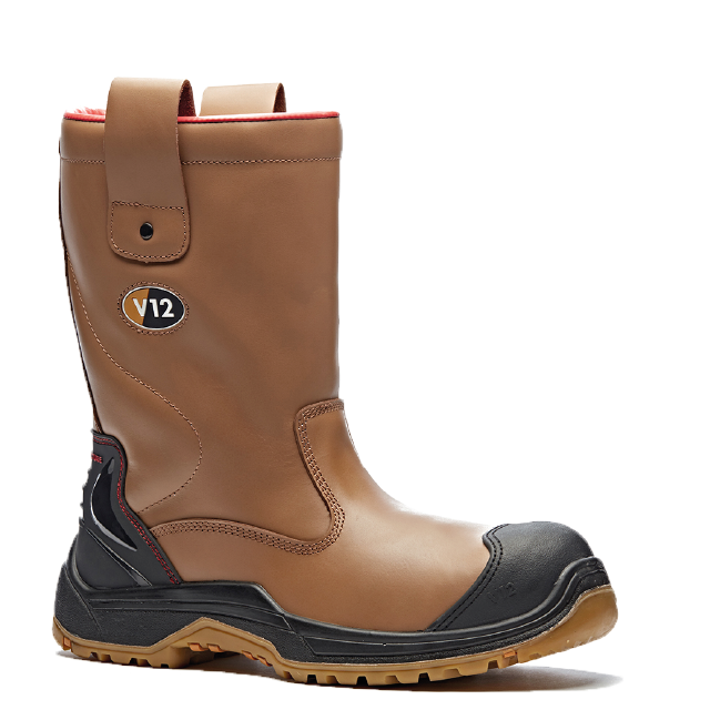 V12 - VR690.01 Grizzly IGS Tan Safety Rigger Boot S3 - Fleece Lined