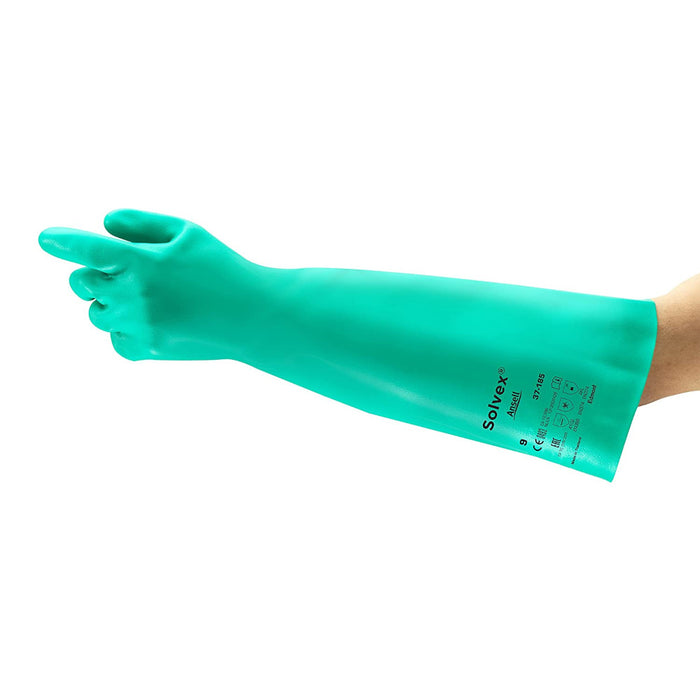 Ansel Solvex 37-185 gauntlet gloves