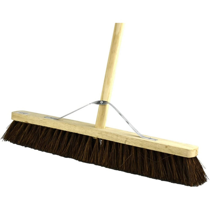 18, 24 or 36 inch bassine stiff broom