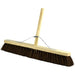 18, 24 or 36 inch bassine stiff broom