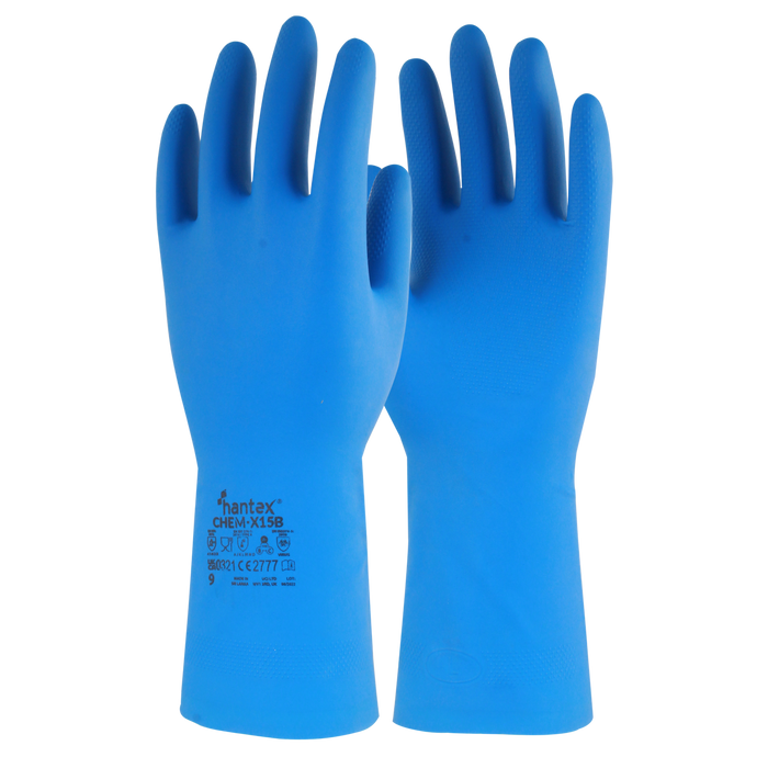Hantex ChemX-15B Nitrile Chemical Gauntlet Glove