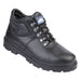 1400 Himalayan Black Leather Safety Boot with Steel Toecap & Midsole