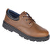 1411 Brown Leather 3 Eyelet Safety Shoe S3 - Steel Toecap & Midsole