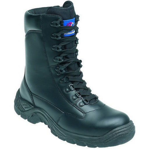 Himalayan Zip Sided 5060 Black Leather High Cut Safety Boot
