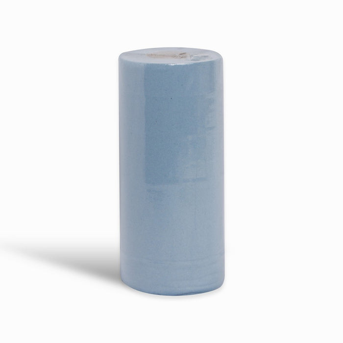 thumbnail image 2 of Blue Hygiene Rolls – 25cm (10") 2-Ply 40m – Case Of 24 – Couch Roll Medical Paper 2 of 6