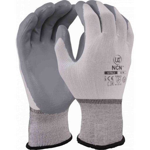 NCN Premium Nitrile Palm Coated Lightweight Work Gloves