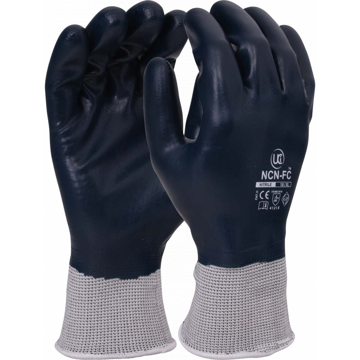 NCN-FC Fully Coated Nitrile Work Gloves — GHC (UK) LTD T/A Safety Plus