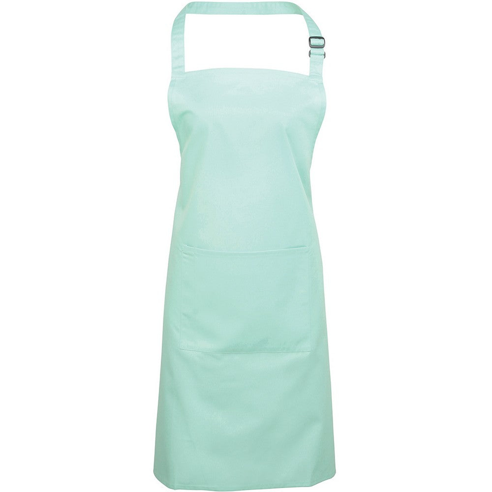 PR154 Premier Colours Bib Apron with Pocket