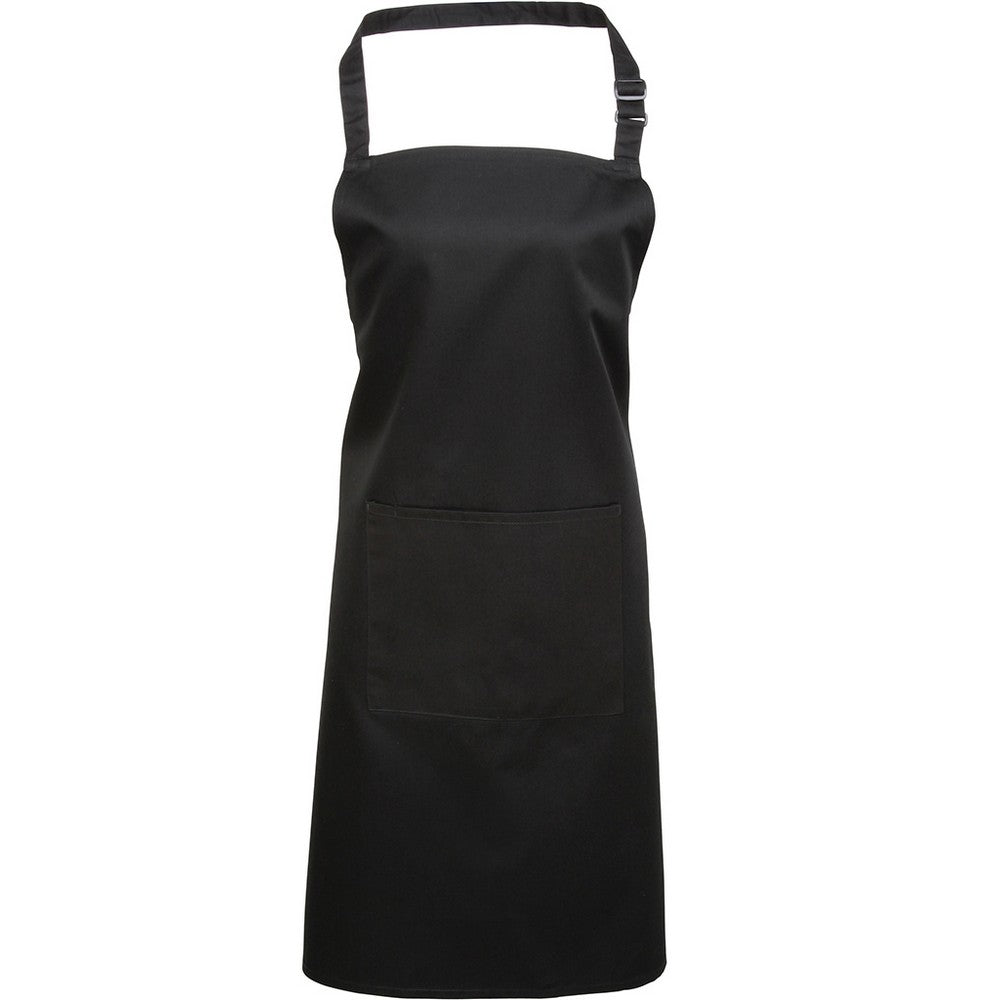 PR154 Premier Colours Bib Apron with Pocket