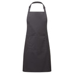 PR154 Premier Colours Bib Apron with Pocket
