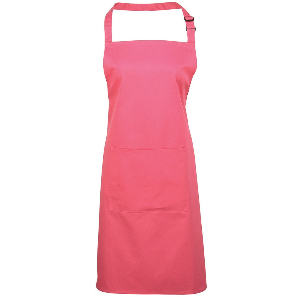 PR154 Premier Colours Bib Apron with Pocket