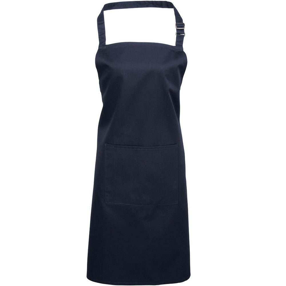 PR154 Premier Colours Bib Apron with Pocket