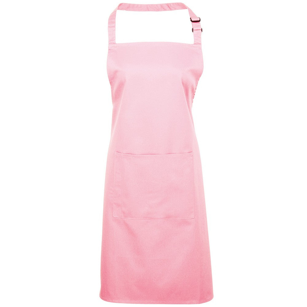 PR154 Premier Colours Bib Apron with Pocket