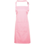 PR154 Premier Colours Bib Apron with Pocket