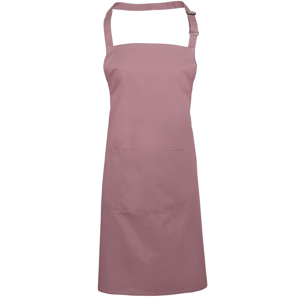 PR154 Premier Colours Bib Apron with Pocket