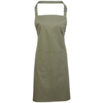 PR154 Premier Colours Bib Apron with Pocket