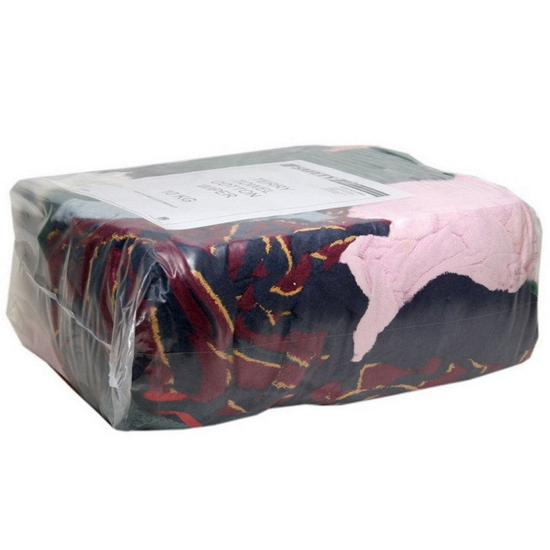 Coloured Towelling Cleaning Wiper Rags - 10kg — GHC (UK) LTD T/A Safety ...
