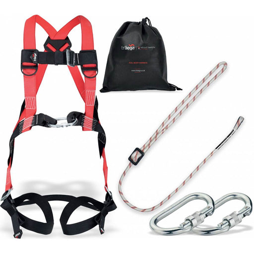 Fall Arrest Restraint Kit 5 - Heights Safety Harness & Lanyard