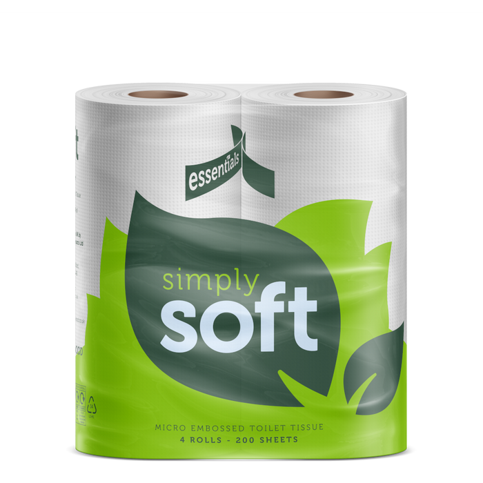 simply soft budget loo roll