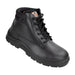 u119 unbreakable black safety boot with steel toe cap