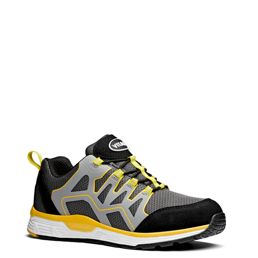 V12 VT202 Hype Grey/Yellow Safety Trainer Shoe - Super Lightweight