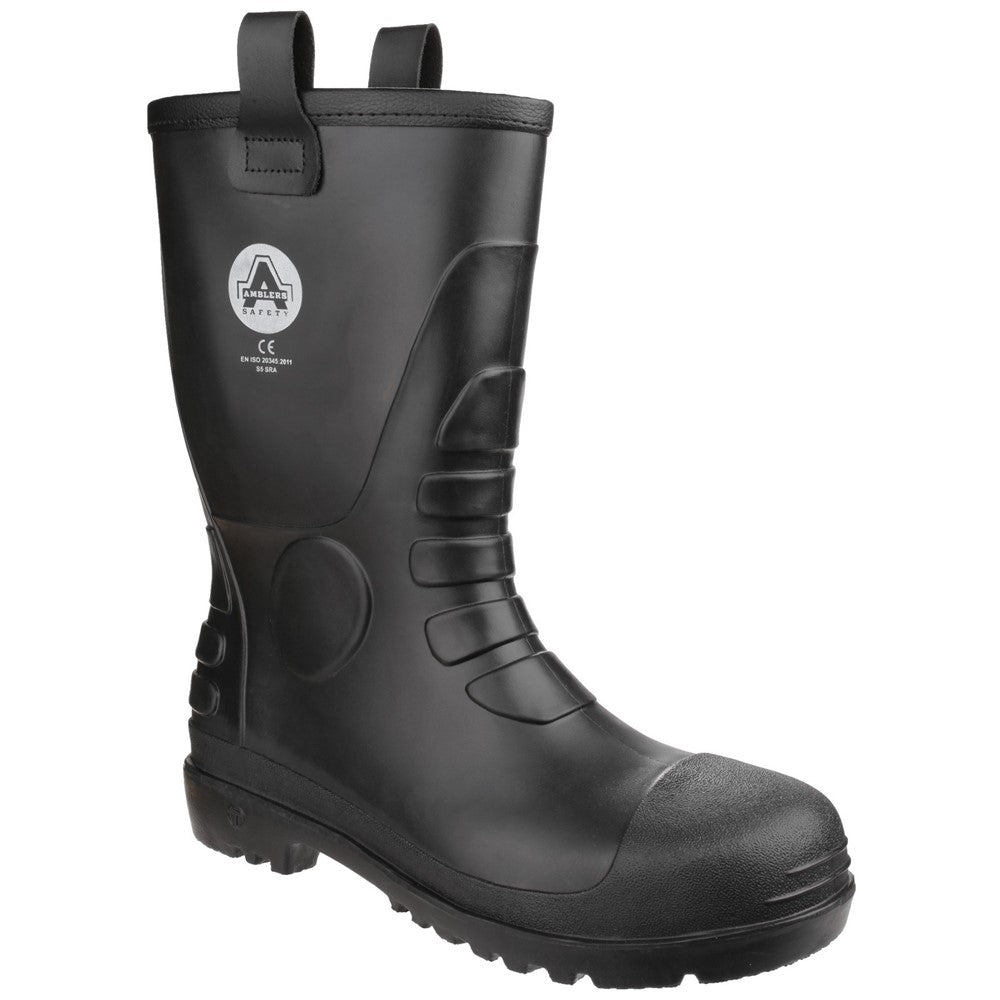 amblers waterproof wellie rigger boot