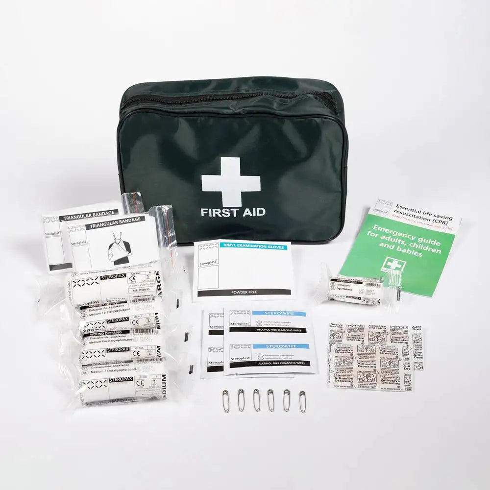 Kit Pronto Soccorso Steroplast Junior – Borza Parco Giochi Per Bambini, Scuola E Famiglia – Confezione Completa, Codice 33491 - Foto 1