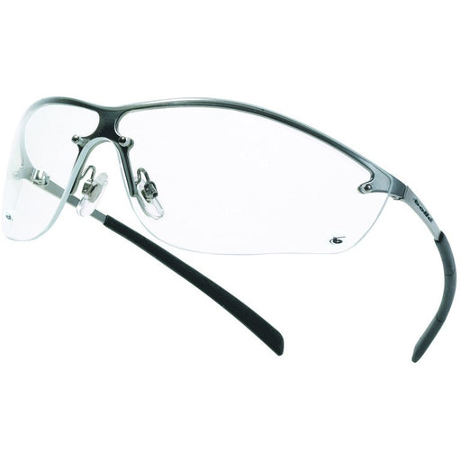 Bolle Silium Safety Glasses - Clear Anti-Fog & Anti-Scratch Coating